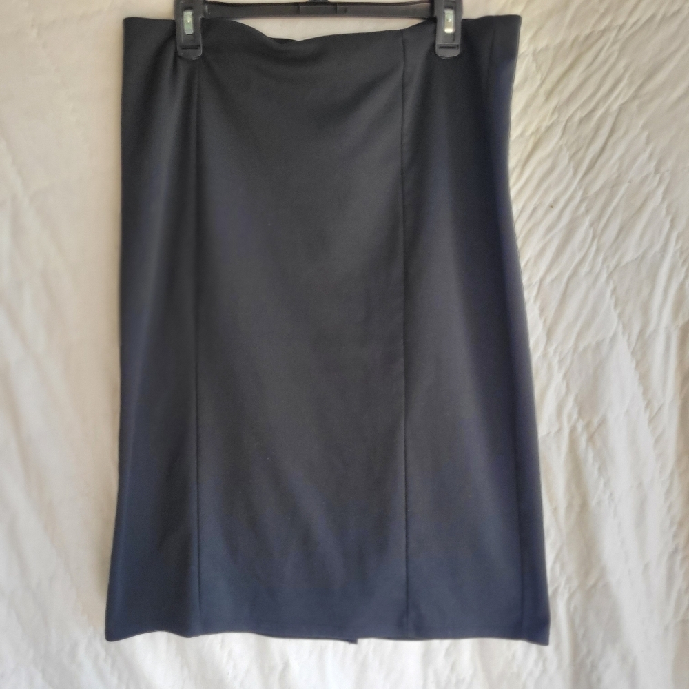 Jaclyn Smith Black Pencil Skirt size L